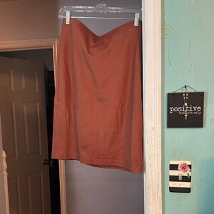 NWT Philosophy Terracotta Pencil Skirt Size 12